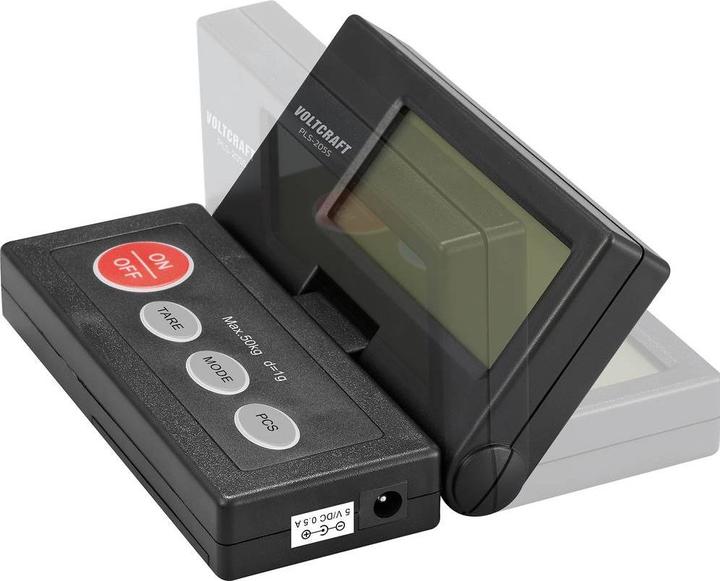 Immagine prodotto Voltcraft PLS-205S Plattformwaage Wägebereich (max.) 50 kg Ablesbarkeit 1 g net