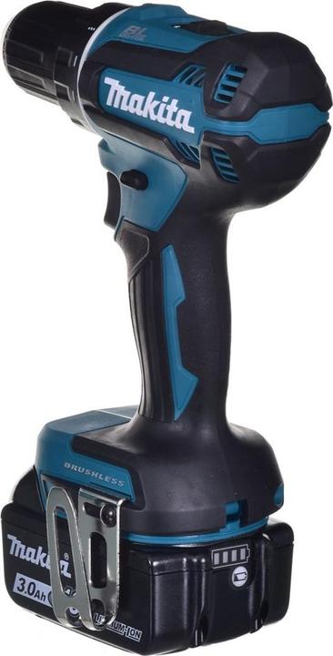 Actual product image Makita DDF485RFJ 2x 3.0 Ah 18V cordless drill screwdriver (Rechargeable battery operated)