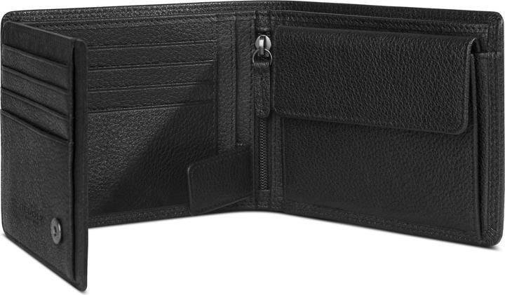 Actual product image Redolz Leather Essentials QF Geldbörse RFID Leder 12 cm ausklappbar mit Reissverschlussfach