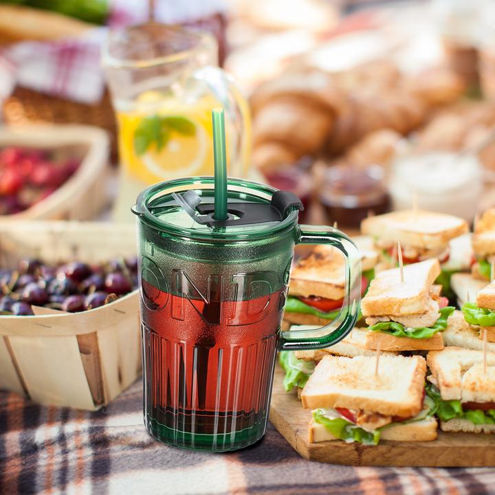 Actual product image Relaxdays 4x Glass cup (0.45 l, 4 x)