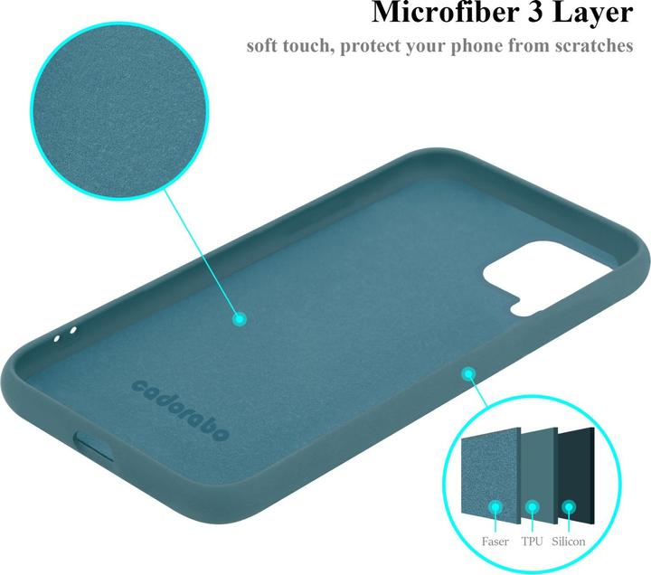 Image du produit Cadorabo TPU Liquid Silicone Case Housse (Samsung Galaxy M22, Samsung Galaxy A22, Samsung Galaxy A32)