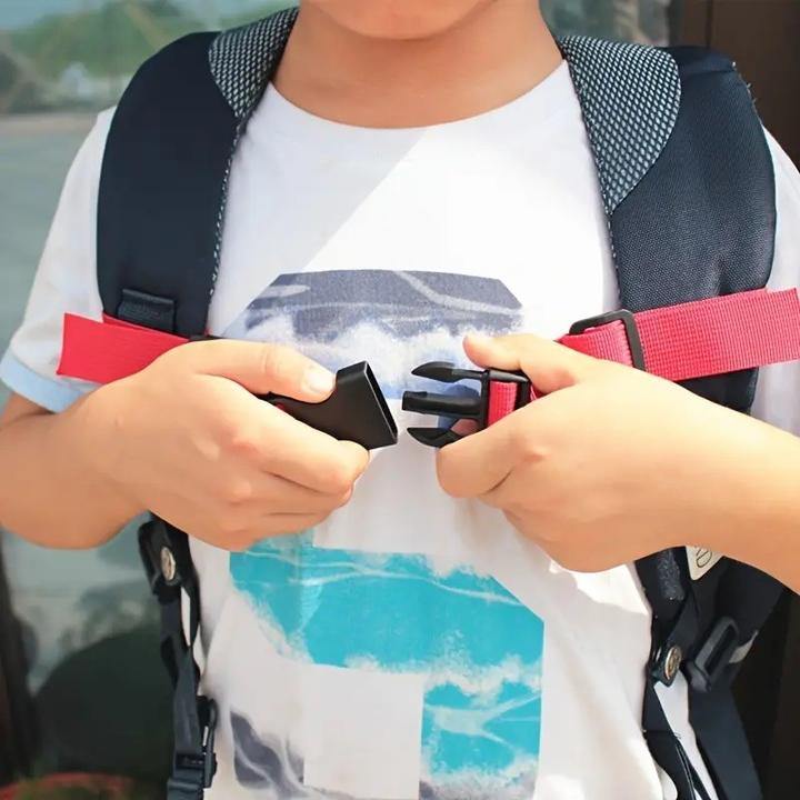 Image du produit Milkii Sangle de poitrine pour sac à dos d'enfant, Gris