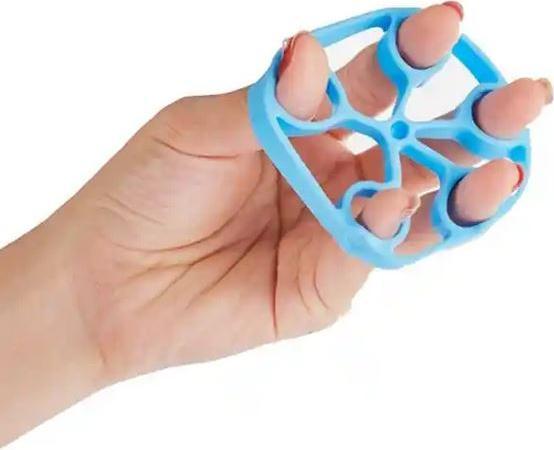 Actual product image PhoneLook Élastique pour les mains et les doigts en silicone pour entraînement de la force des doigts clair