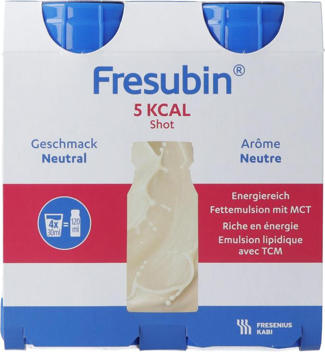 Produktbild Fresubin 5 kcal Shot Neutral (4x120ml) (Neutral, 1 x)