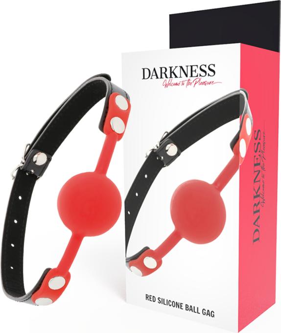 Produktbild Darkness Ball Silicone Gag Rot