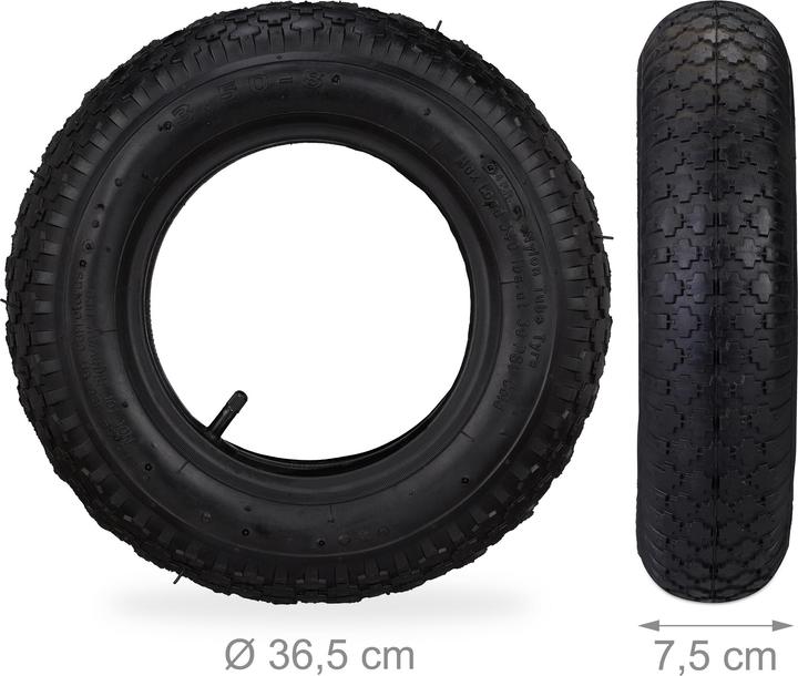 Produktbild Relaxdays Sackkarrenreifen (154 kg)