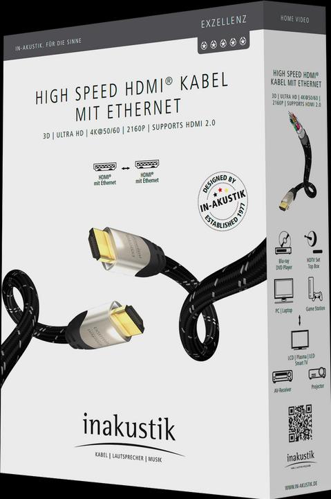 Actual product image Inakustik Excellency HDMI (1.50 m, HDMI)