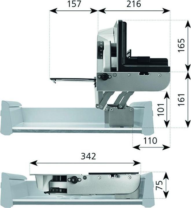 Image du produit Dr. Ritter Coupeuse universelle intégrée AES 62 SL/-H et AES 62 SR/-H