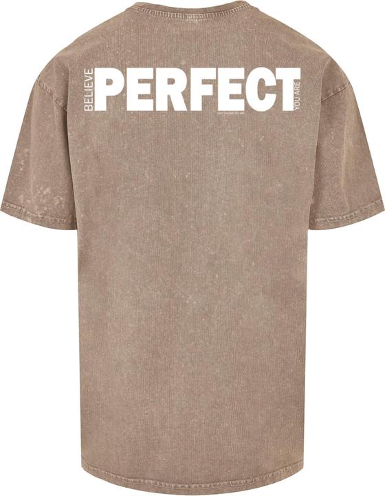 Actual product image Merchcode Believe Front Acid Washed Heavy Oversized Tee - 112543 (L)