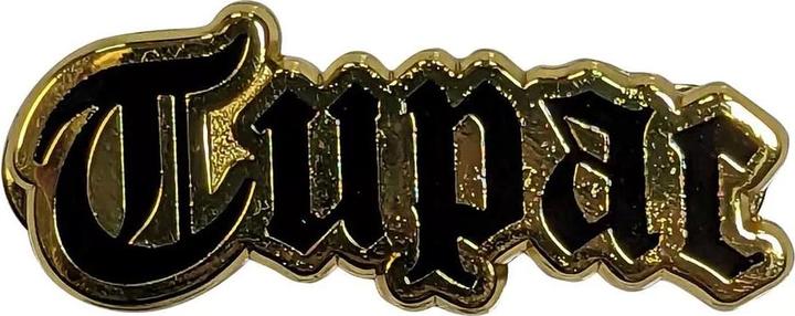 Tupac Shakur Logo Abzeichen Metall