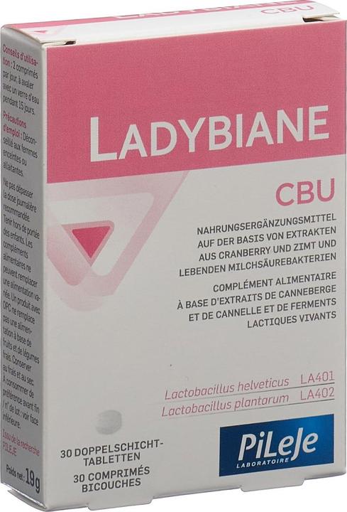 Actual product image Ladybiane CBU layer tablets (30 Piece, Pills, 32 g)