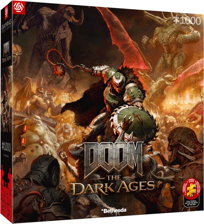 Image du produit Good Loot Doom The Dark Ages Puzzle Slayer's Rag (1000 Teile) (1000 pièces)