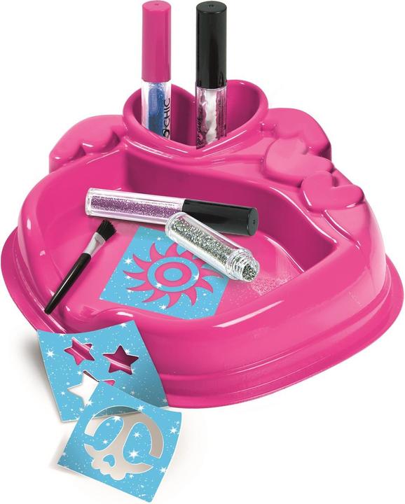 Actual product image Clementoni Crazy Chic - glitter tattoos