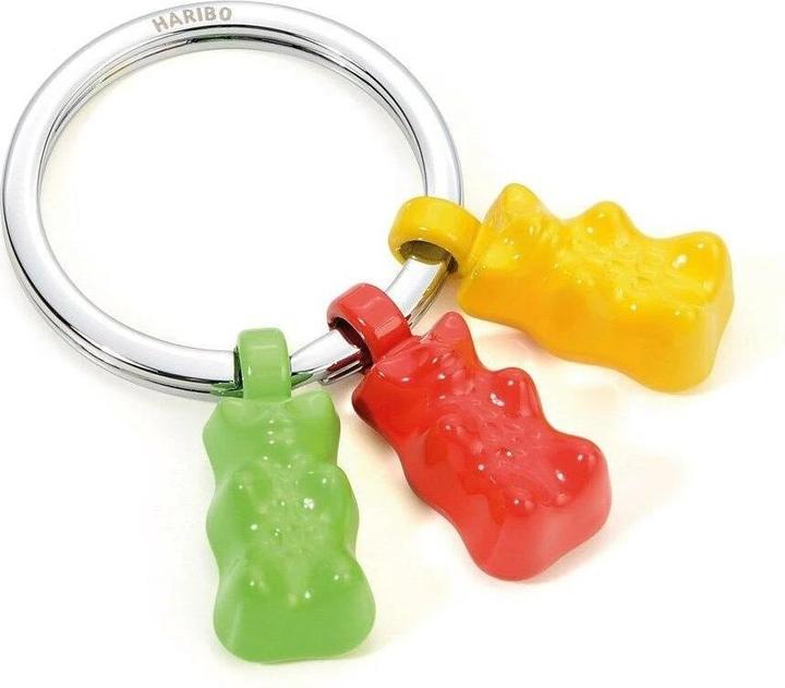 Troika Schlüsselanhänger Haribo trio Mehrfarbig