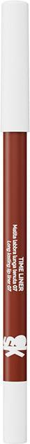 Actual product image Veralab Time Liner Lip Pencil - 07 Zephyr Medium Warm Reddish Brown (07)