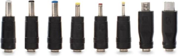 Image du produit Velleman JEU DE 8 CONNECTEURS DC UNIVERSELS pour CONNECTEUR MÂLE 2.1 x 5.5 mm