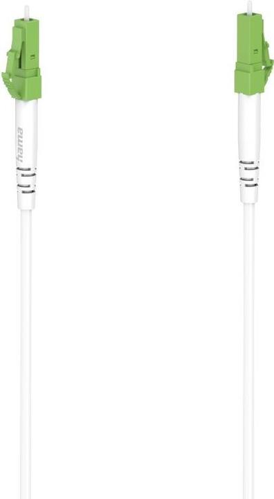 Produktbild Hama Glasfaser-Netzwerkkabel, LC/APC-Stecker - LC/APC-Stecker, 10 Gbit/s, 0,30 m (0.30 m)