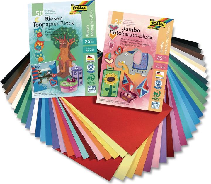 Actual product image Folia Photo cardboard block (300 g/m², 25 x)