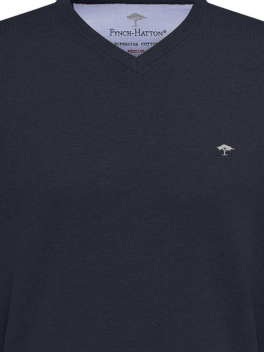 Immagine prodotto Fynch-Hatton Maglione con scollo a V navy (4XL)