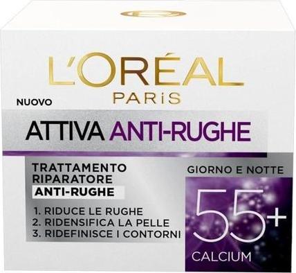 Actual product image L'Oréal Paris L'Oreal Paris Active Anti-Wrinkle 55 Face Cream 50ml (50 ml, Day cream)