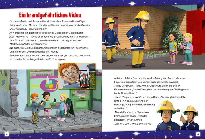 Actual product image Panini Feuerwehrmann Sam: Neue Geschichten zur Guten Nacht (German, Katrin Surcharge, 2022)