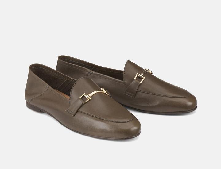 Produktbild La Redoute Collections Signature Ledermokassins mit Morsetti (41)