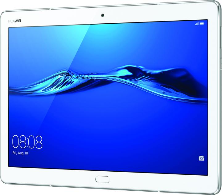 Actual product image Huawei MediaPad M3 lite LTE 25.6 cm (10.1 inch) Tablet PC 3 GB RAM, 32 GB, White (4G, 10.10", 3 GB, White)