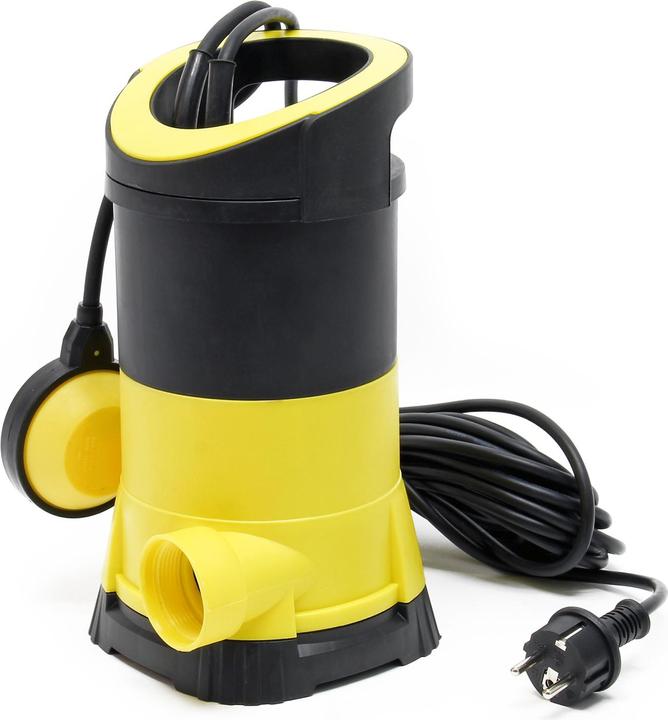 Produktbild Wiltec Schmutzwasserpumpe 7000l/h 400W Tauchpumpe Fäkalienpumpe Baupumpe Abwasserpumpe (Schmutzwasserpumpe)