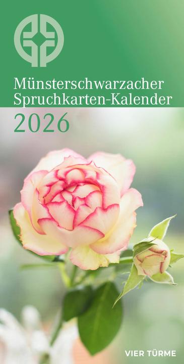 Produktbild Münsterschwarzacher Spruchkarten-Kalender 2026 (Deutsch)