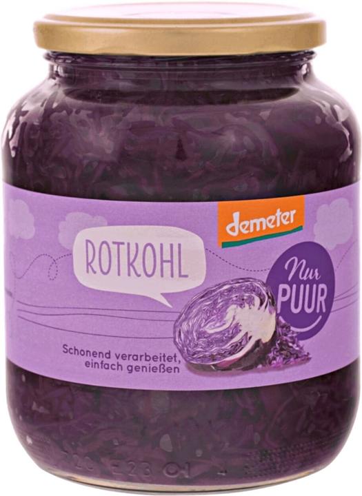 Produktbild Nur PUUR Rotkohl (Glas) ATG 550g (680 g)