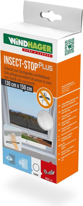 Windhager Fliegengitter für Dachfenster (130 x 150 cm)