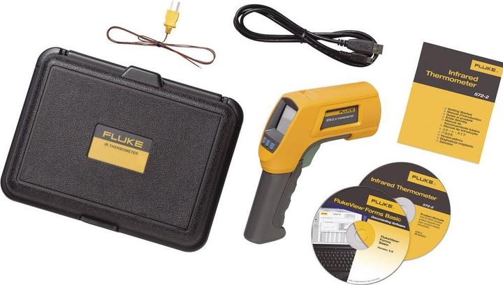 Actual product image Fluke Infrared Thermometer 572-2 Optics 60:1 -3