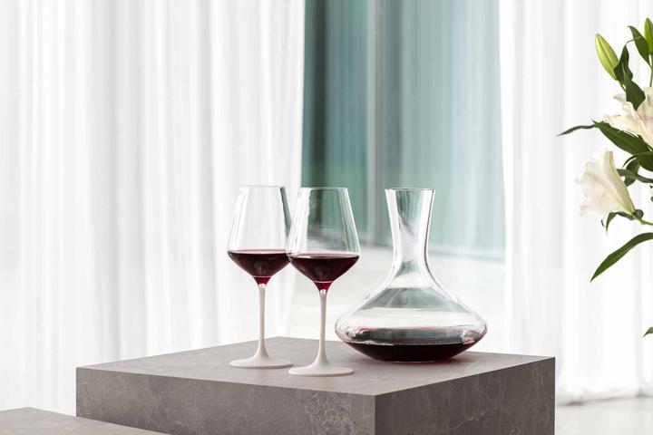 Produktbild Villeroy & Boch Rotweinglas, Set 4tlg. Manufacture Rock blanc (47 cl, 4 Gläser, Rotweingläser)