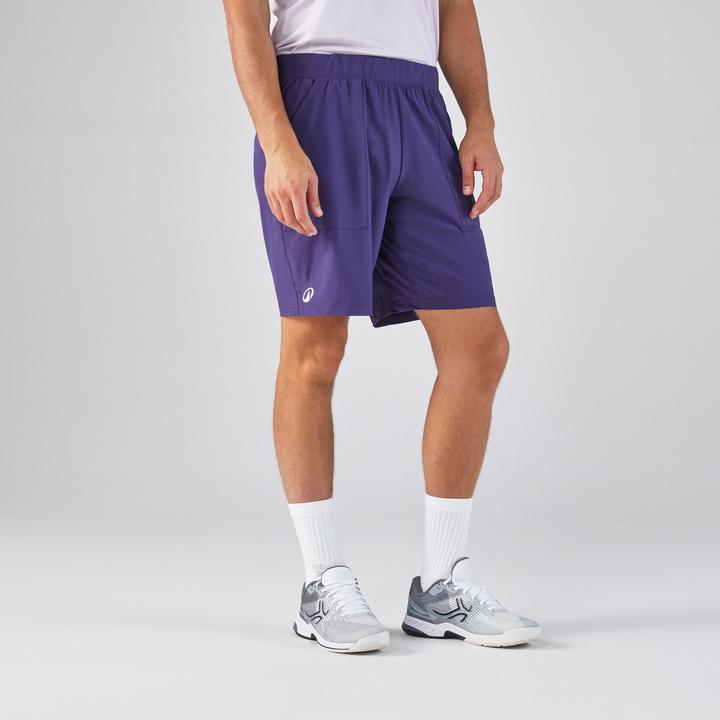 Kuikma Herren Tennisshorts atmungsaktiv - Dry violett