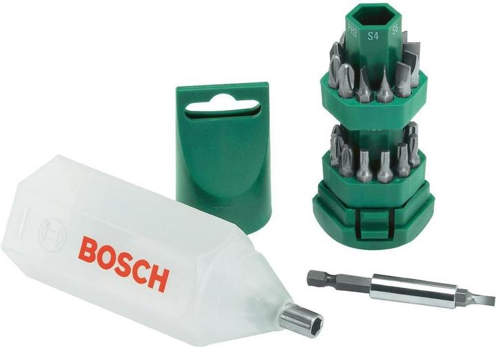 Bosch Zubehör Set di punte per cacciavite Big-Bit, 25 pezzi (25 pezzi)