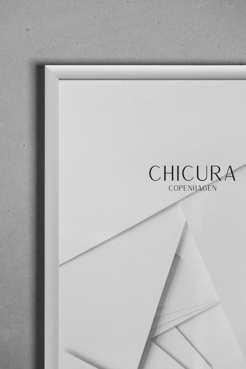 Produktbild ChiCura Alu Rahmen E - Glas (A5)