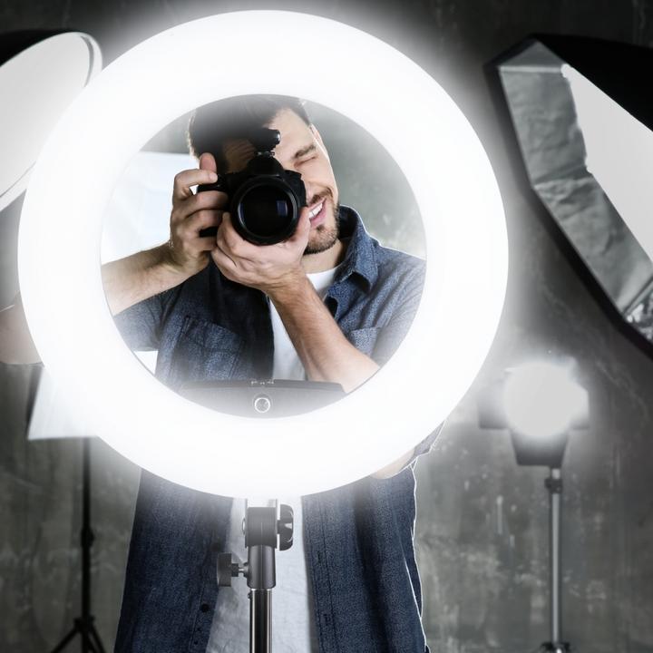 Actual product image Walimex pro Pro LED ring light Medow 960 Pro Bi Color (Ring light)