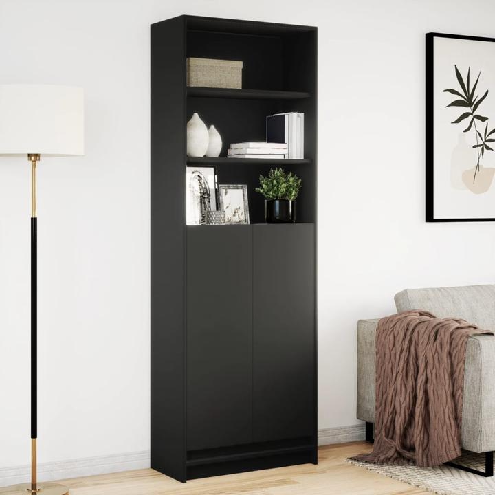 Image du produit VidaXL Highboard avec éclairage LED (69 x 32.5 x 200 cm)
