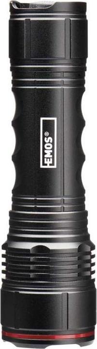 Produktbild Emos LED Metall-Taschenlampe, 330 lm, 3× AAA, FOKUS (12.80 cm, 330 lm)