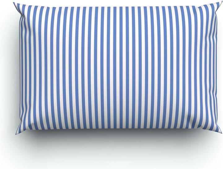 Image du produit Lotus Bettwaren Literie Bambou rayé bleu (Taie d'oreiller, 65 x 100 cm)