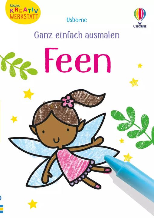 Produktbild Kleine Kreativ-Werkstatt - Ganz einfach ausmalen: Feen