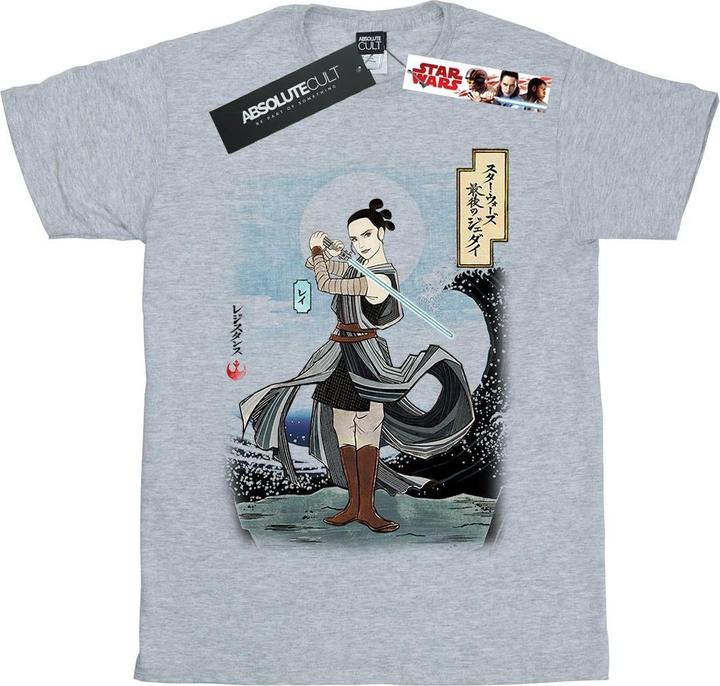 Star Wars The Last Jedi Japanese Rey TShirt Mädchen