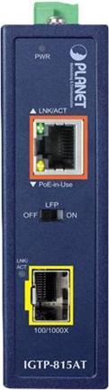 Actual product image Planet IGTP-815AT Network Media Converter