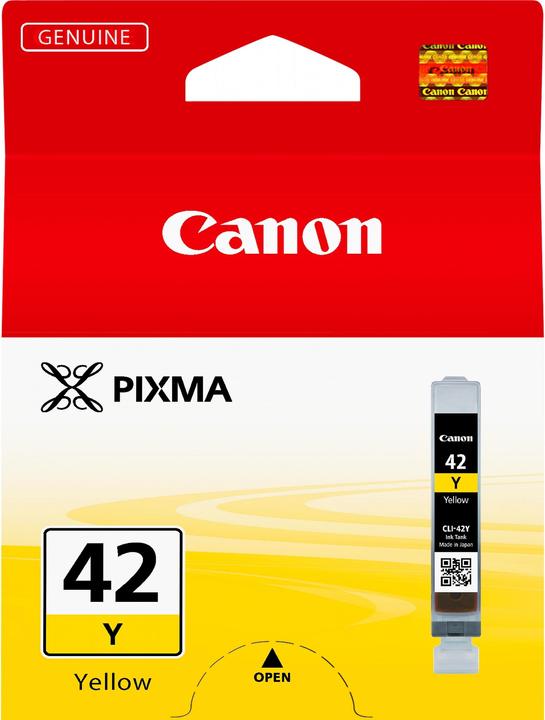 Actual product image Canon Cli-42y (Y)