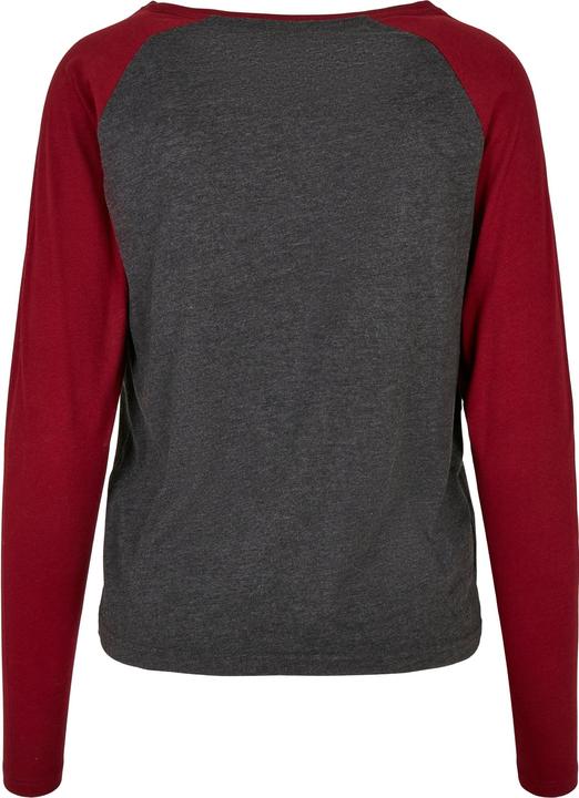Immagine prodotto Urban Classics Donna Raglan a maniche lunghe a contrasto (S)