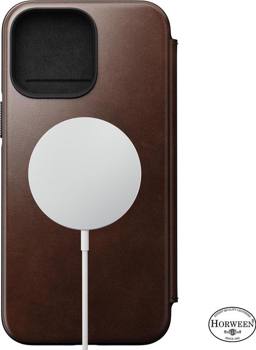 Produktbild Nomad Modern Horween Leather Folio (Apple iPhone 14 Pro Max)