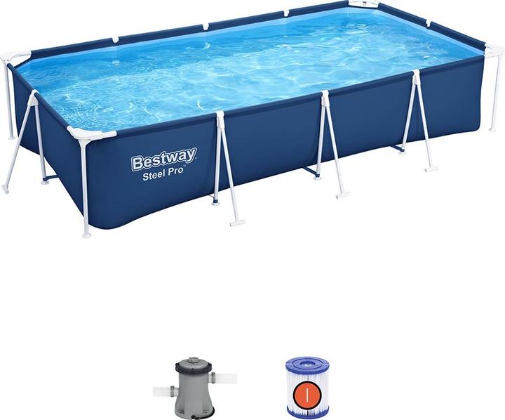 Produktbild Bestway Steel Pro Pool Set (400 x 211 x 81 cm)