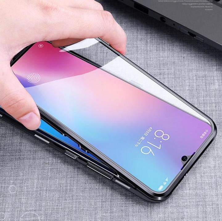 Produktbild G-Case Xiaomi Mi 9 Lite Aluminium Magnetic Glass Case Hülle (Xiaomi Mi 9 Lite)