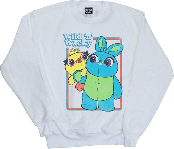 Disney Toy Story 4 Duck And Bunny Wild And Wacky Sweatshirt Jungen