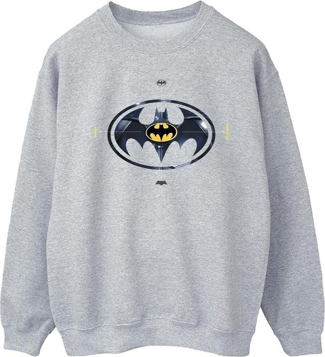 The Flash Batman Metal Logo Sweatshirt (L)